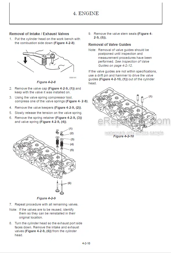 Photo 10 - Yanmar V7 Service Manual Wheel Loader