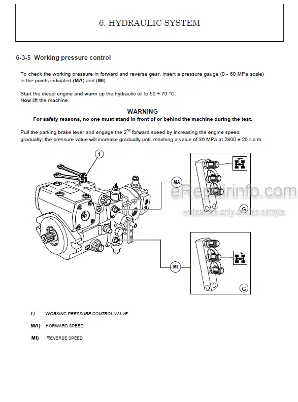 Photo 5 - Yanmar V8 Service Manual Wheel Loader