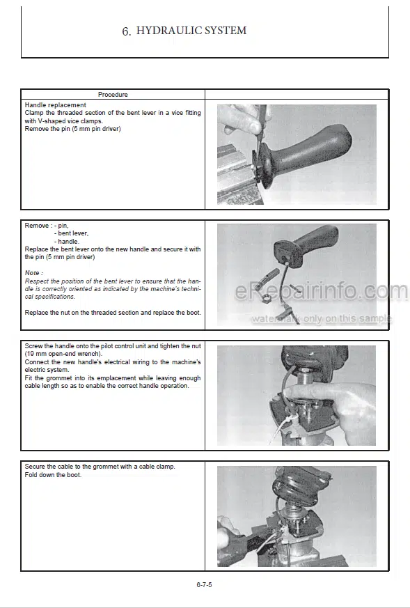 Photo 7 - Yanmar ViO15-2 Service Manual Excavator