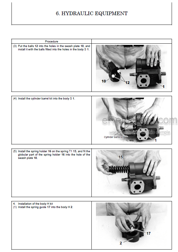 Photo 11 - Yanmar ViO15-2 Service Manual Excavator