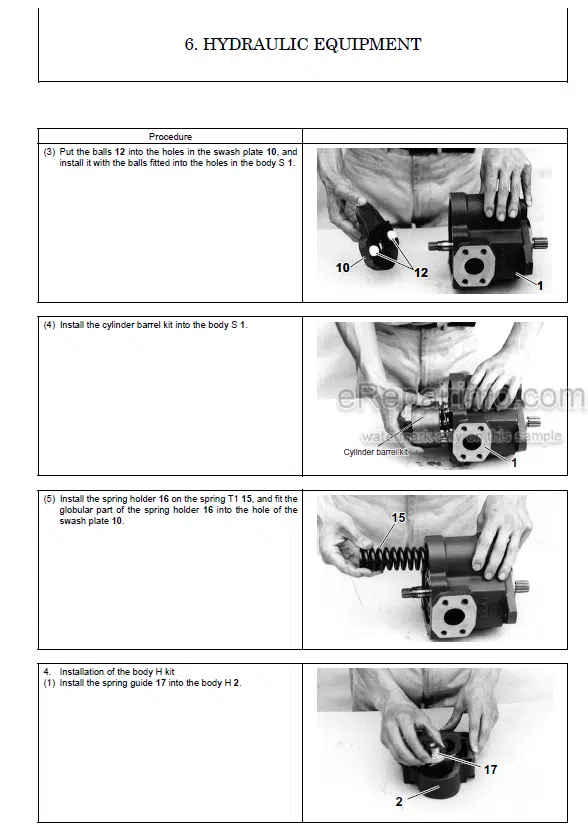 Photo 3 - Yanmar ViO15-2 Service Manual Excavator