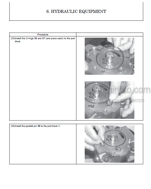 Photo 6 - Yanmar ViO17 Service Manual Excavator