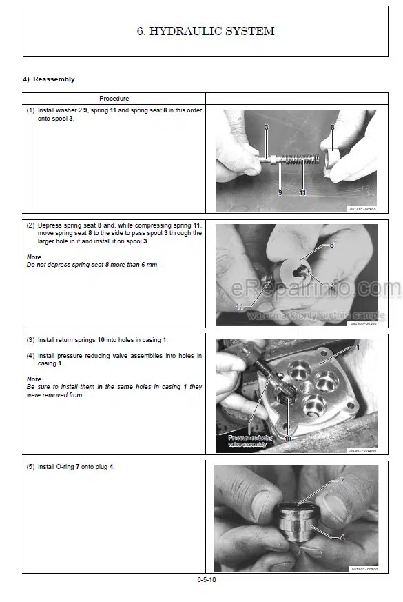 Photo 12 - Yanmar ViO25-6L Service Manual Excavator