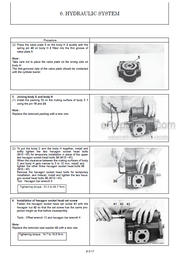 Photo 11 - Yanmar ViO27-6 Service Manual Excavator