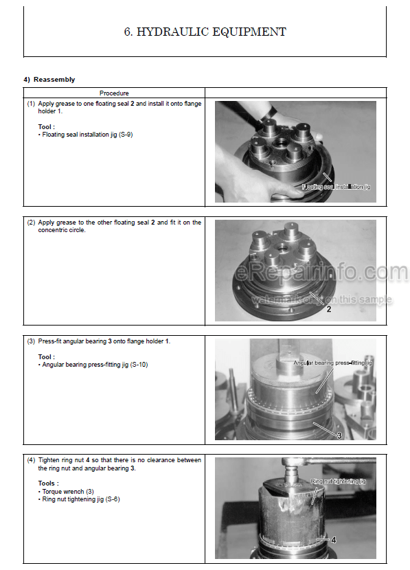 Photo 9 - Yanmar ViO30-2 ViO35-2 Service Manual Excavator