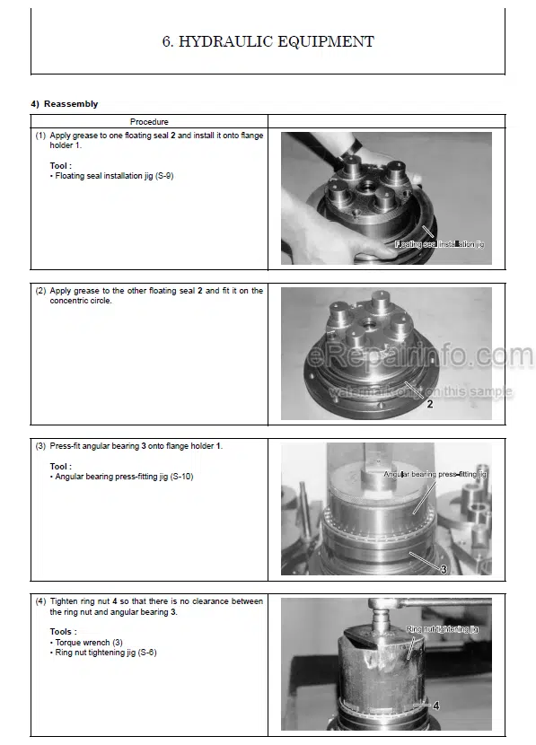 Photo 9 - Yanmar ViO30-2 ViO35-2 Service Manual Excavator