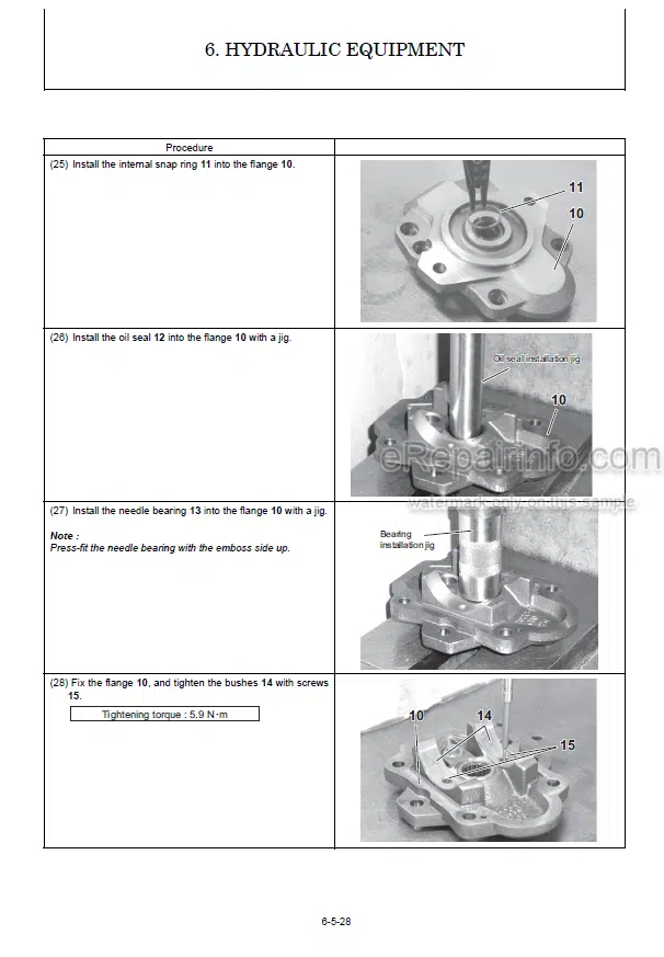 Photo 7 - Yanmar 3MP2 4MP2 4MP4 Service Manual Engine