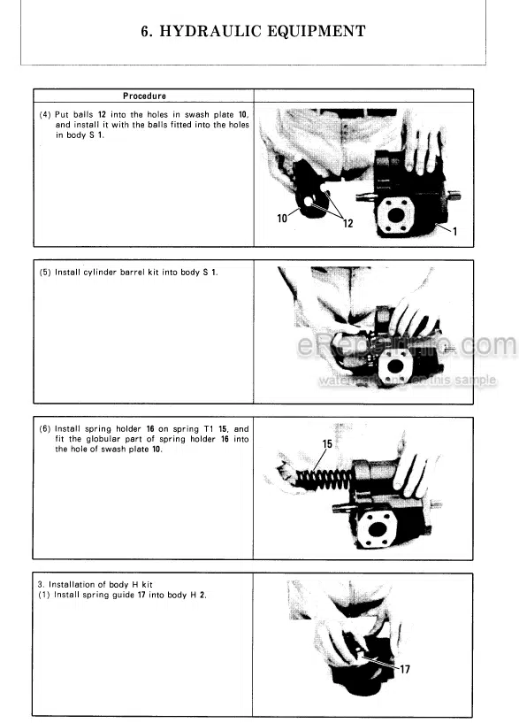 Photo 12 - Yanmar ViO40-1 Service Manual Excavator