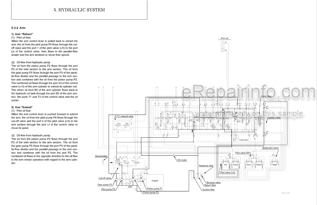 Photo 3 - Yanmar ViO45-5 ViO45-5B ViO55-5 ViO55-5B Service Manual Excavator