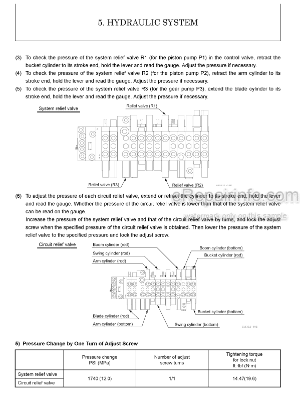 Photo 5 - Yanmar ViO45-5 ViO45-5B ViO55-5 ViO55-5B Service Manual Excavator