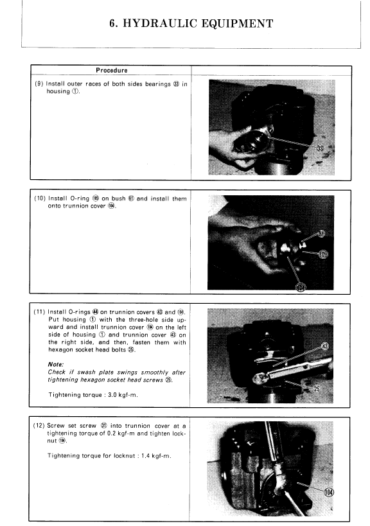 Photo 9 - Yanmar ViO50-1 Service Manual Excavator