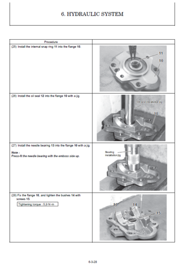 Photo 8 - Yanmar ViO50-6A Service Manual Excavator