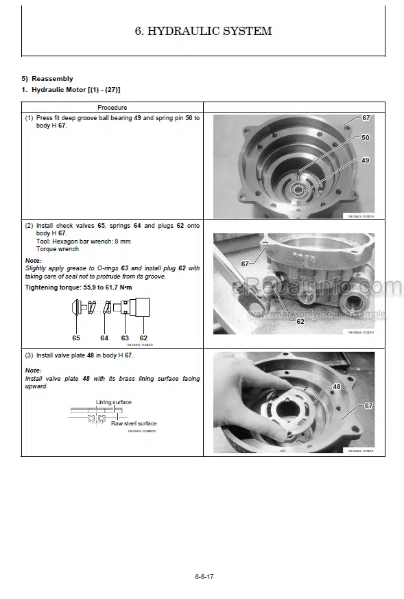 Photo 1 - Yanmar ViO50-6B Service Manual Excavator