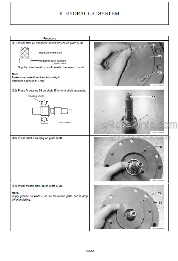 Photo 2 - Yanmar ViO57-6A Service Manual Excavator