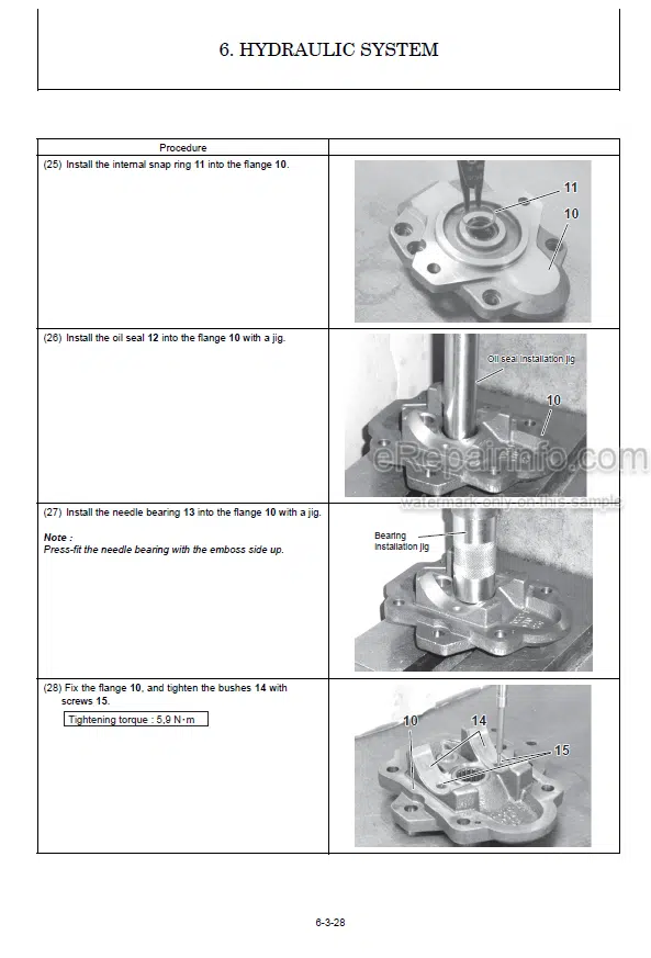 Photo 6 - Yanmar ViO57-6B Service Manual Excavator