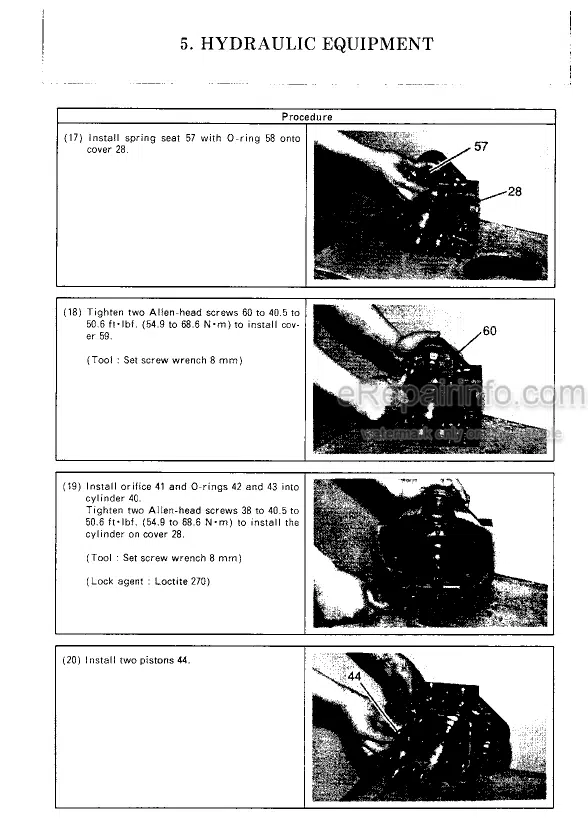 Photo 5 - Yanmar ViO70 Service Manual Excavator