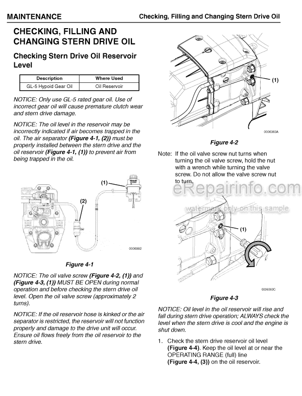 Photo 8 - Yanmar ZT350 Service Manual Stern Drive