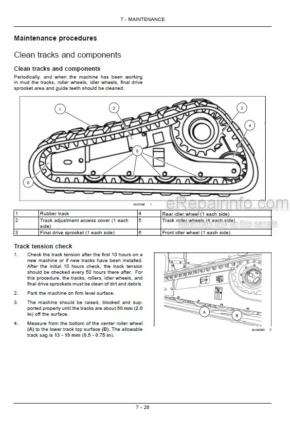 Photo 5 - Case SR130 SR160 SR175 SV185 SR210 SR240 SR270 SV280 SV340 TR270 TR310 TR340 TV380 Operators Manual Skid Steer Compact Track Loader