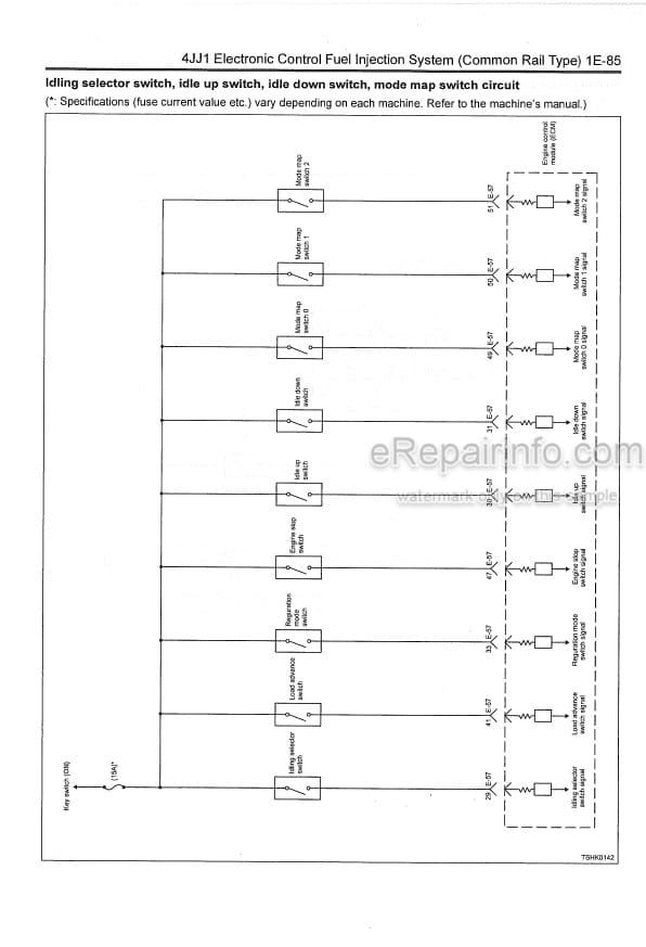 Photo 5 - Isuzu AI-4JJ1X Troubleshooting Manual Industrial Diesel Engine