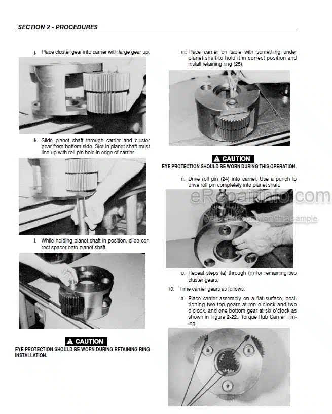 Photo 6 - JLG 4017 Service Manual Service Manual Telescopic Forklift