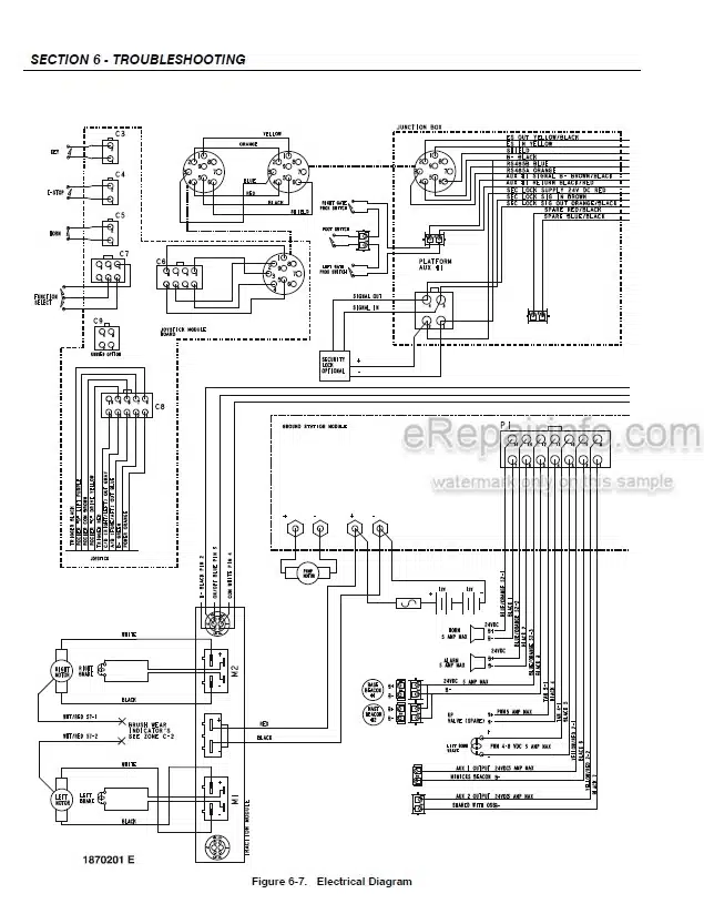 Photo 3 - JLG 10MSP Service And Maintenance Manual Vertical Lift