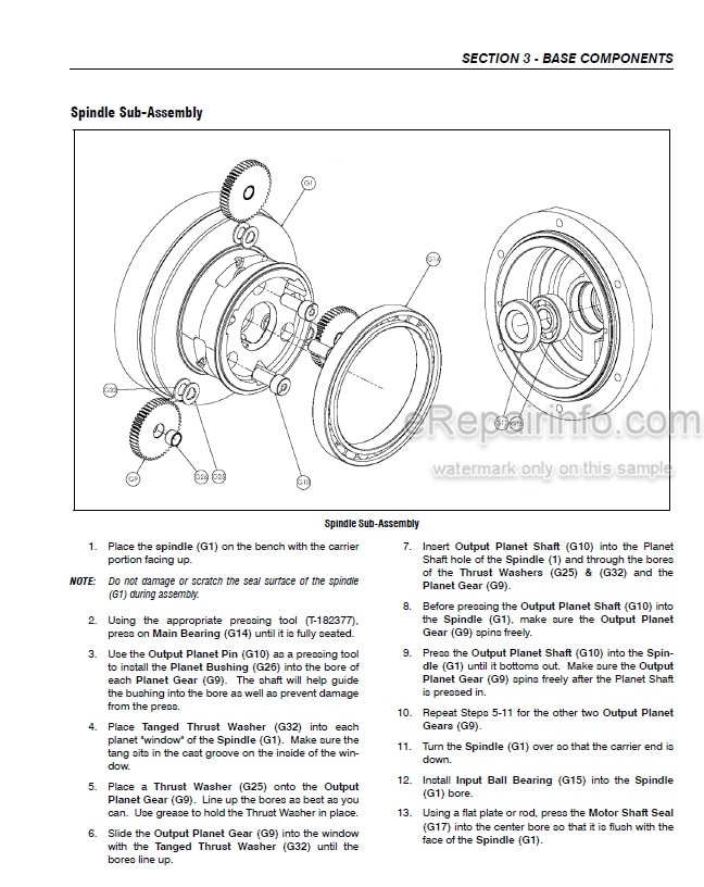 Photo 5 - JLG 10MSP Service And Maintenance Manual Vertical Lift