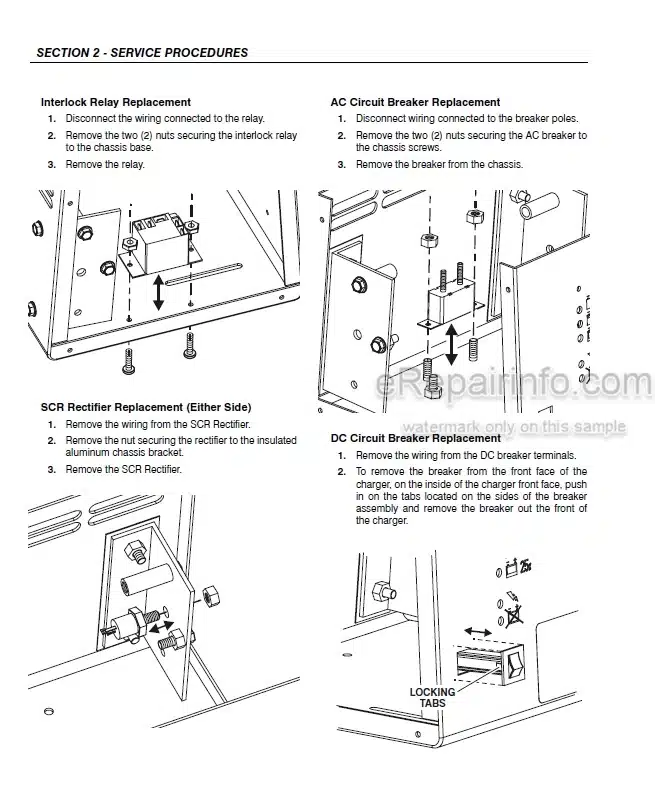 Photo 8 - JLG 10VP 15VP 20VP Service And Maintenance Manual Vertical Mast