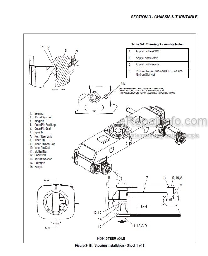 Photo 7 - JLG 1100S 1100SJP Service And Maintenance Manual Boom Lift