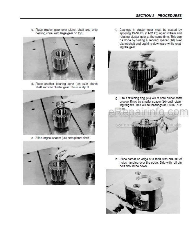 Photo 5 - JLG 110HX 100HX+10 Service And Maintenance Manual Boom Lift