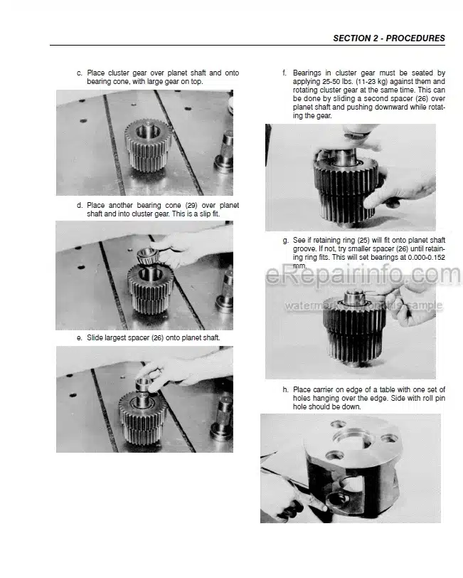 Photo 6 - JLG Agrovector L2906H 2906H 3507H 619A 723A 29.6LP 29.6 35.7 Service Manual Telehandler