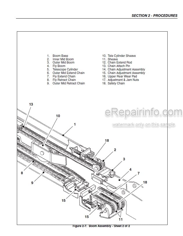 Photo 11 - JLG 120HX Service And Maintenance Manual Boom Lift