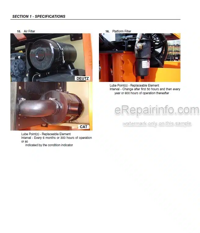 Photo 5 - JLG Lull 522 Illustrated Parts Manual Telehandler 10709907