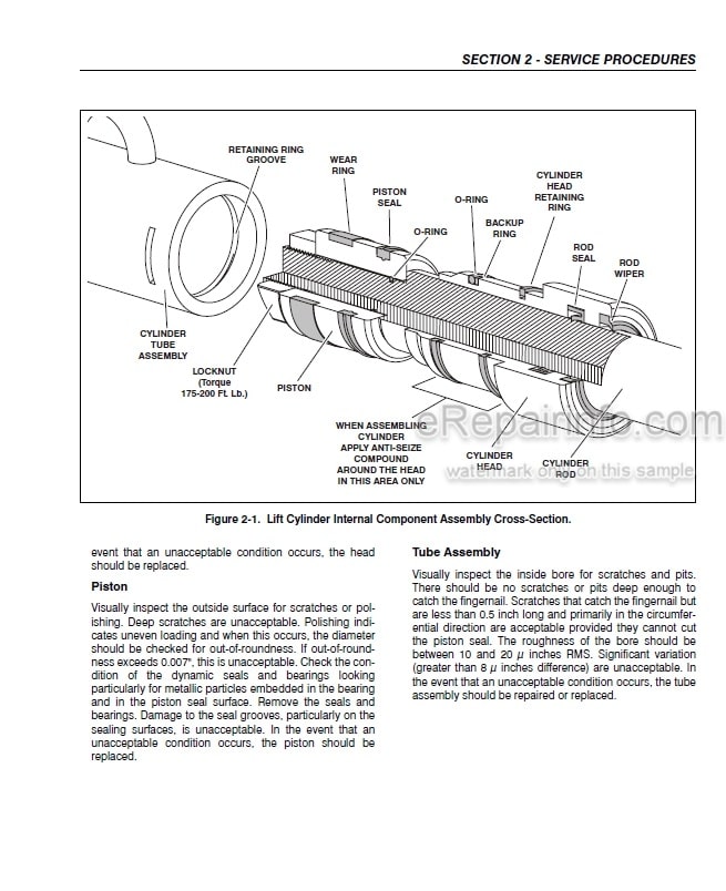 Photo 3 - JLG 12SP 15SP Service And Maintenance Manual Vertical Mast