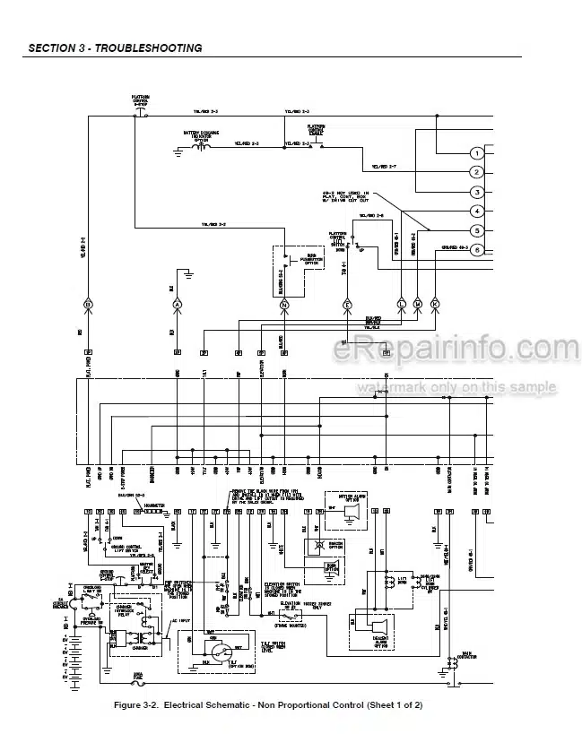 Photo 3 - JLG 1532E2 1932E2 2032E2 2632E2 2646E2 3246E2 Service And Maintenance Manual Scissor Lift