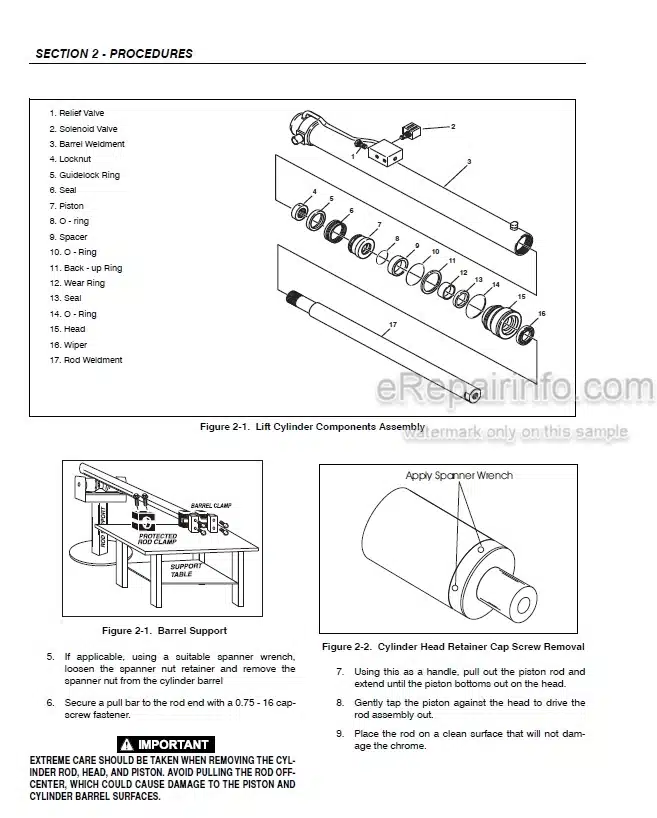 Photo 5 - JLG 1532E2 1932E2 2032E2 2632E2 2646E2 3246E2 Service And Maintenance Manual Scissor Lift