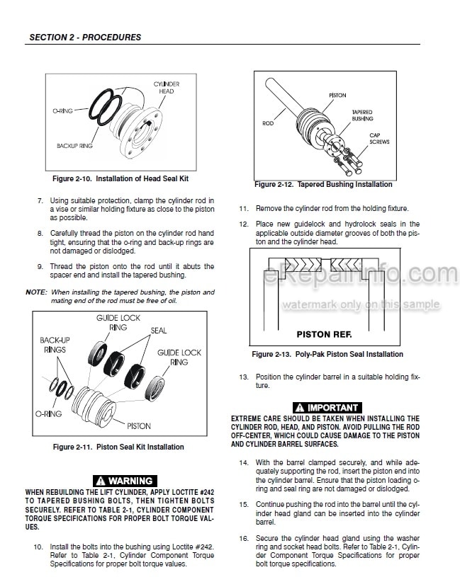 Photo 4 - JLG 1532E3 1932E3 2033E3 2046E3 2646E3 2658E3 Service And Maintenance Manual Scissor Lift