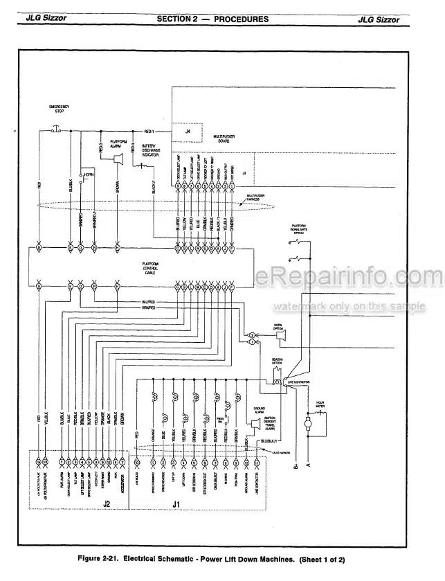 Photo 4 - JLG 1532E 1932E 2033E 2046E 2646E 2658E Service And Maintenance Manual Scissor Lift