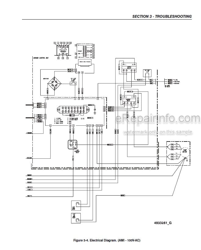 Photo 4 - JLG 15AMI Service And Maintenance Manual Vertical Mast