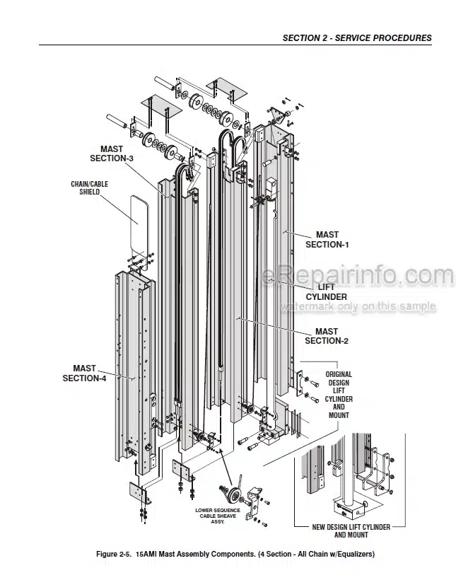 Photo 5 - JLG 15AMI Service And Maintenance Manual Vertical Mast