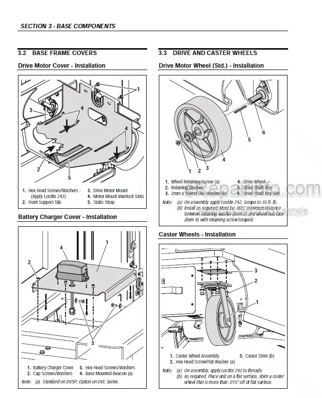 Photo 3 - JLG 15DVL 20DVL 15DVSP 20DVSP Service And Maintenance Manual Vertical Mast