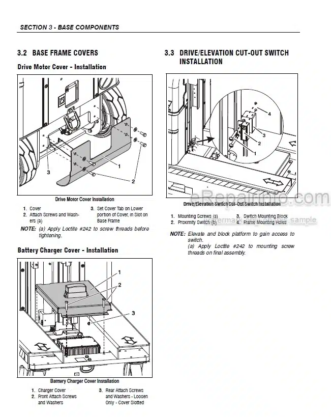 Photo 12 - JLG 15MVL 20MVL 15MSP 20MSP Service And Maintenance Manual Vertical Mast