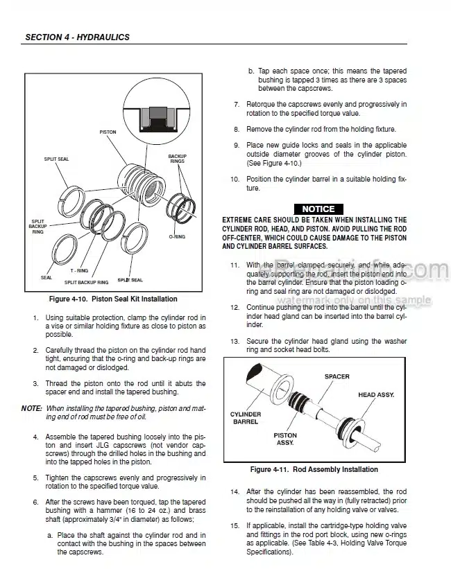 Buy and download JLG 1930ES 2030ES 2630ES 2646ES 3246ES Service And