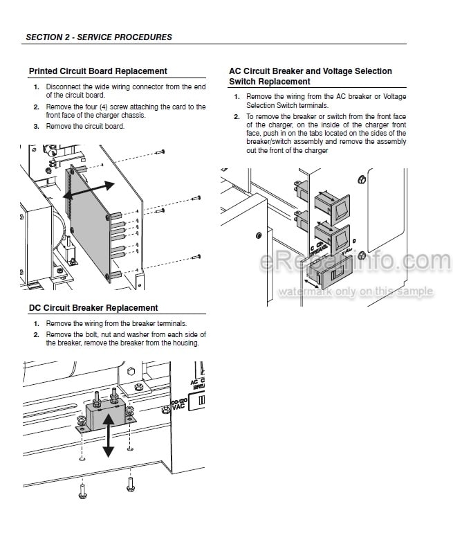 Photo 10 - JLG 20EL 25EL 30EL 36EL 41EL Service And Maintenance Manual Vertical Mast