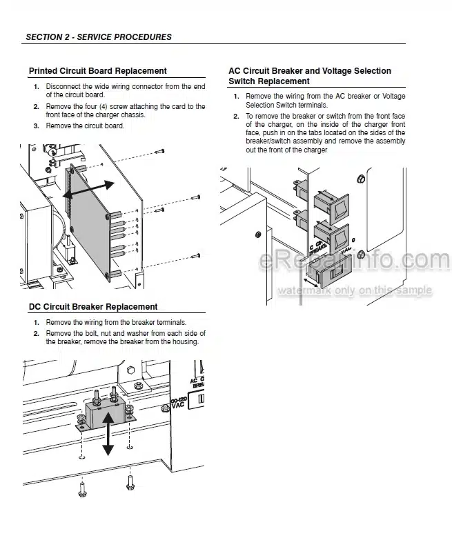Photo 10 - JLG 20EL 25EL 30EL 36EL 41EL Service And Maintenance Manual Vertical Mast