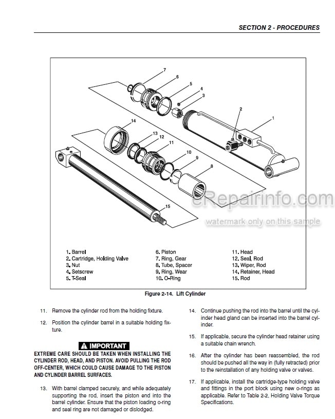 Photo 3 - JLG 25RTS 33RTS 40RTS Service And Maintenance Manual Scissor Lift