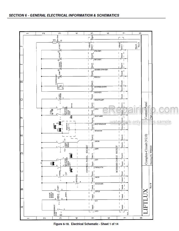 Photo 4 - JLG 320-30 Service And Maintenance Manual Scissors Lift