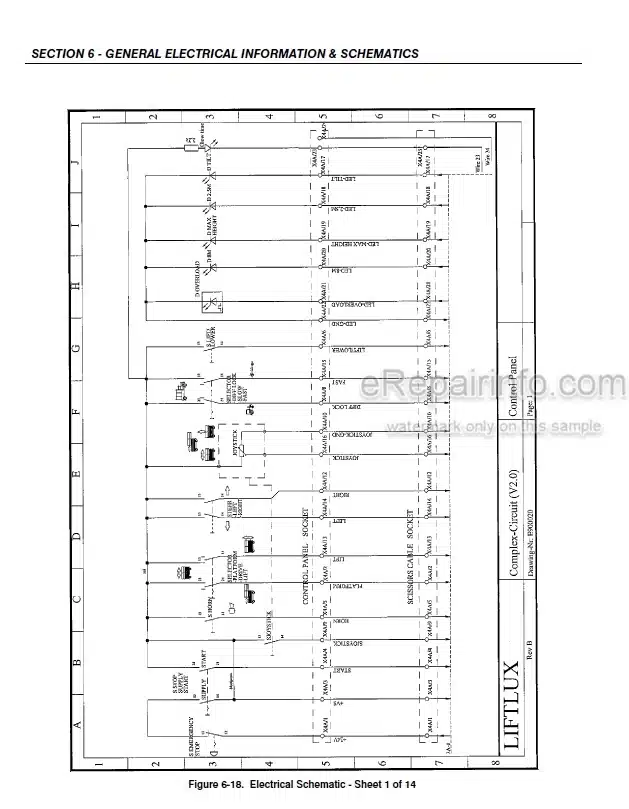 Photo 4 - JLG 320-30 Service And Maintenance Manual Scissors Lift