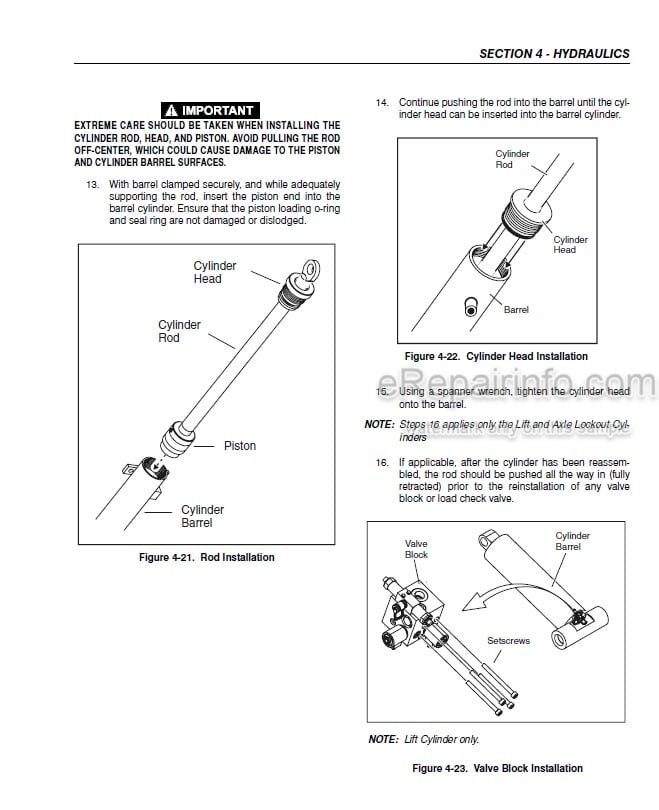 Photo 6 - JLG 330CRT 400CRT Service And Maintenance Manual Scissor Lift