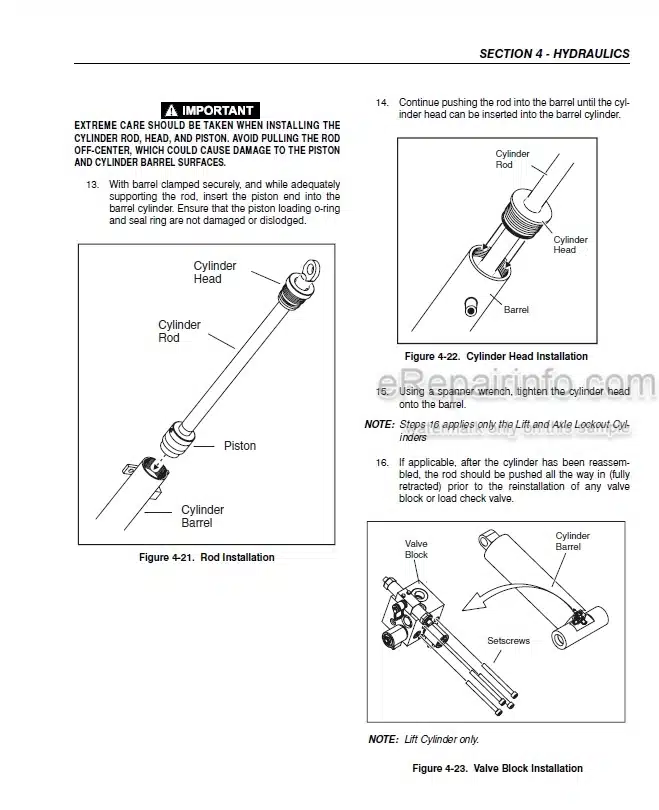 Photo 6 - JLG 330CRT 400CRT Service And Maintenance Manual Scissor Lift