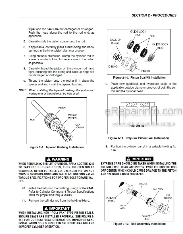 Photo 7 - JLG 1930ES 2030ES 2630ES 2646ES 3246ES Service And Maintenance Manual Scissor Lift